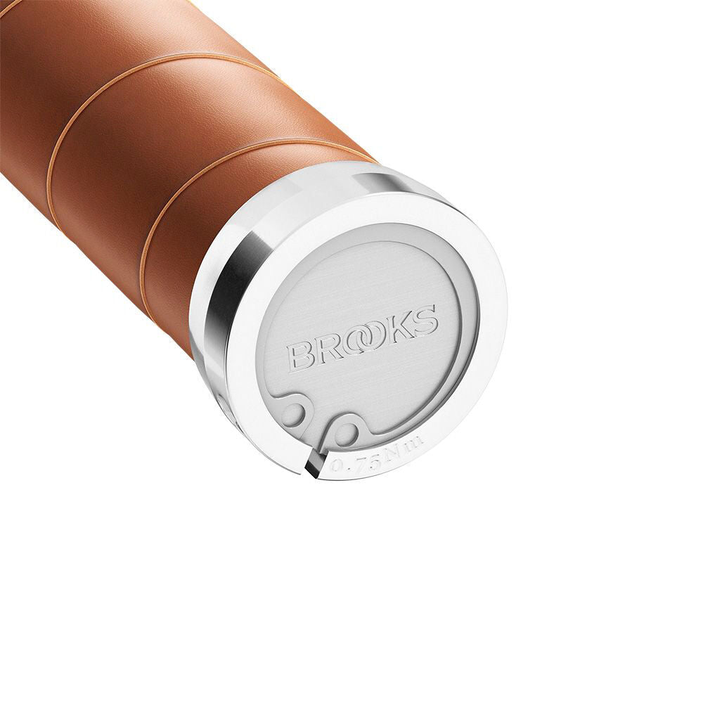 Brooks Slender Leather 130/130 grips