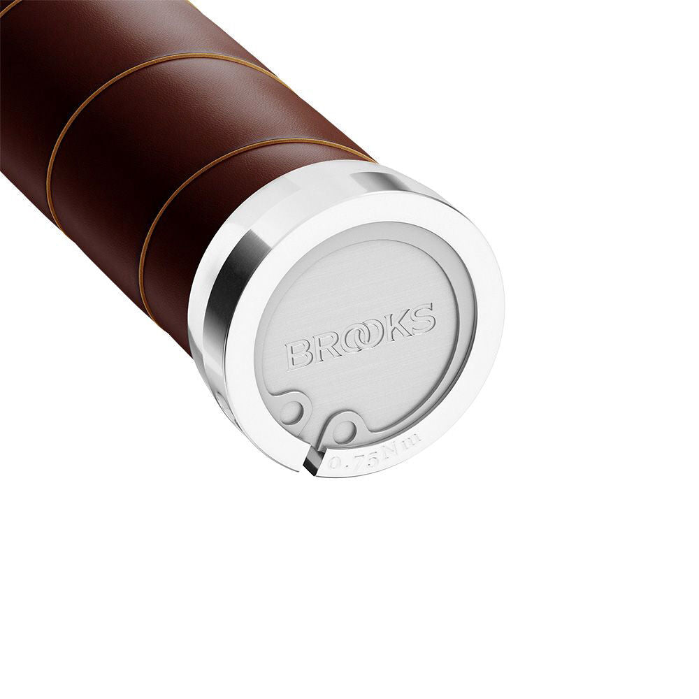 Brooks Slender Leather 130/130 grips
