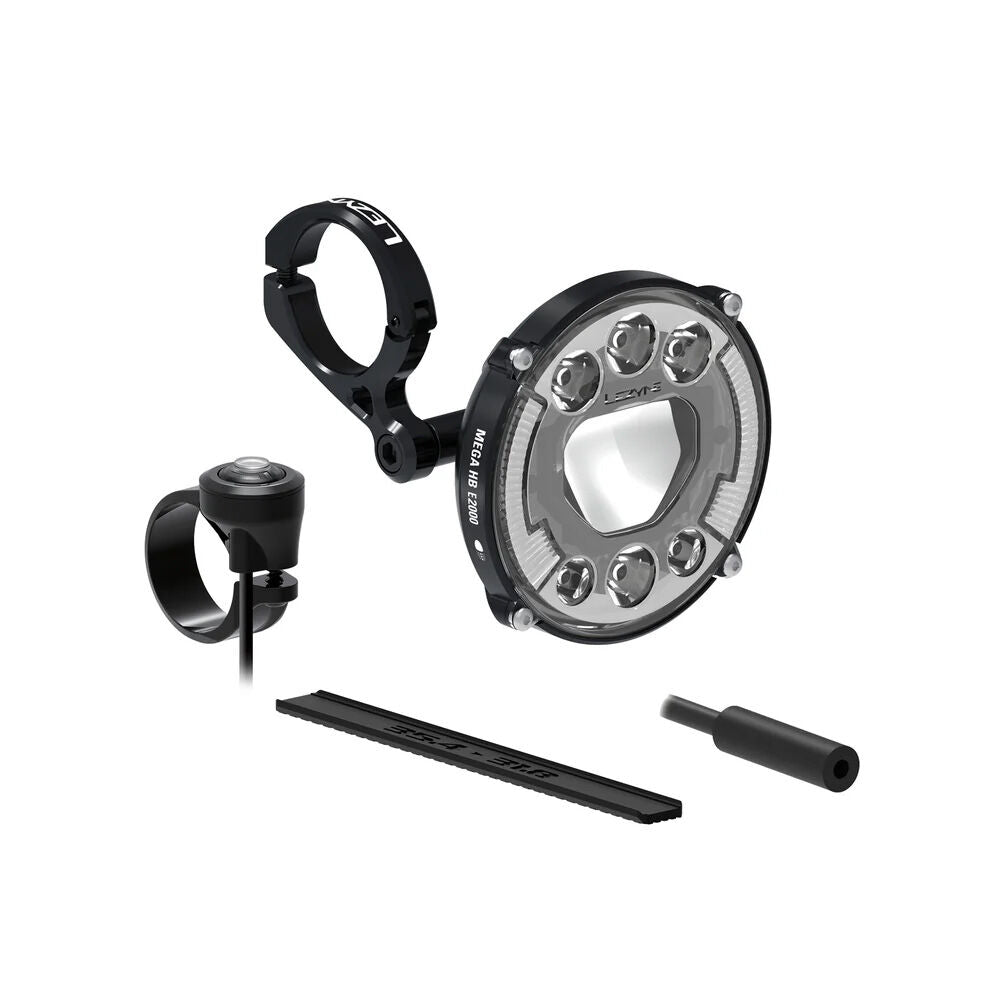 Lezyne E-Bike Mega HB STVZO E2000 light kit