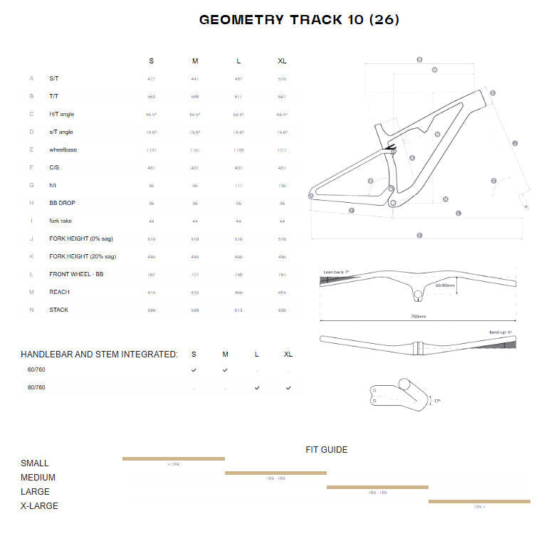 Megamo Mtb Track 10 bike 2026