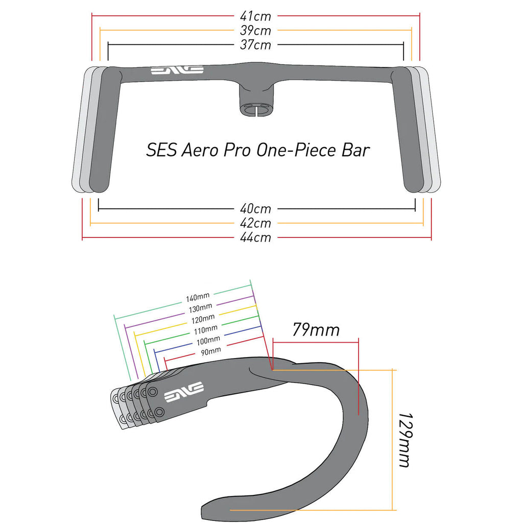 Enve SES Aero Pro Team integrated handlebars 2026