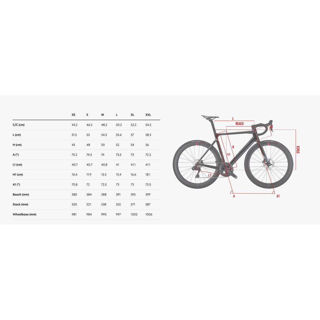 Wilier Filante SL Force AXS 2x12 E1 + Miche SWR Evo 50 Carbon