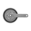Campagnolo Super Record X 1x13V. Aero chainrings
