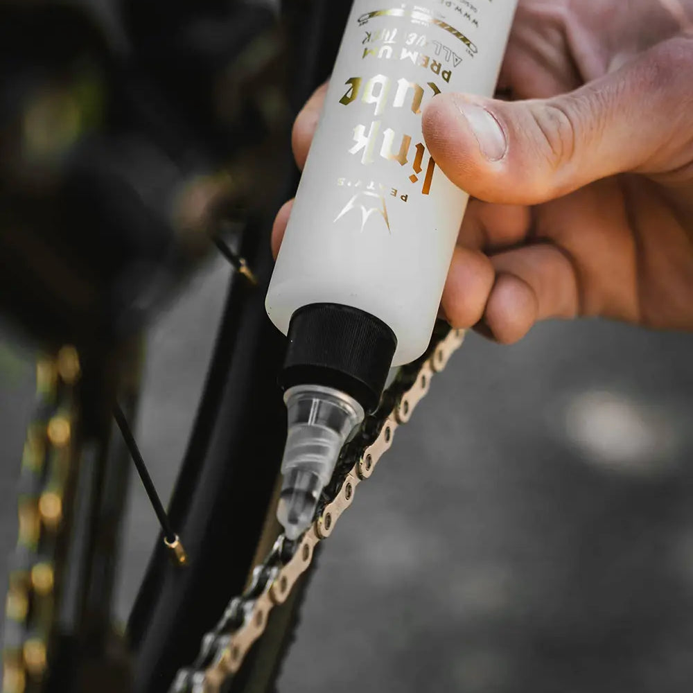 Peaty's Linklube Premium Allweather lubricant