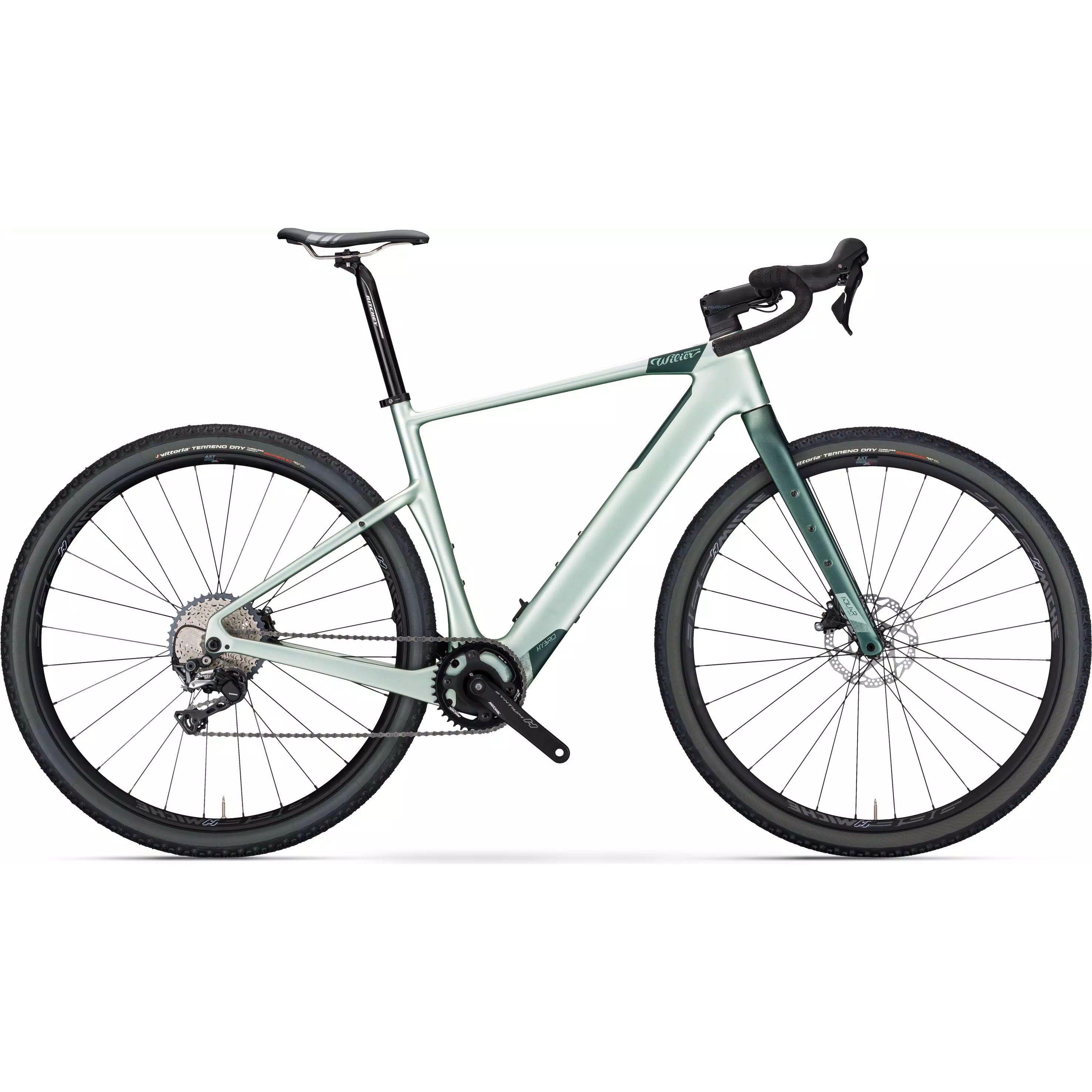 Wilier Triestina Adlar Hybrid Sram Rival XPLR AXS E1 1x13S + Miche 966H 19 mm 28H ALLOY  2026