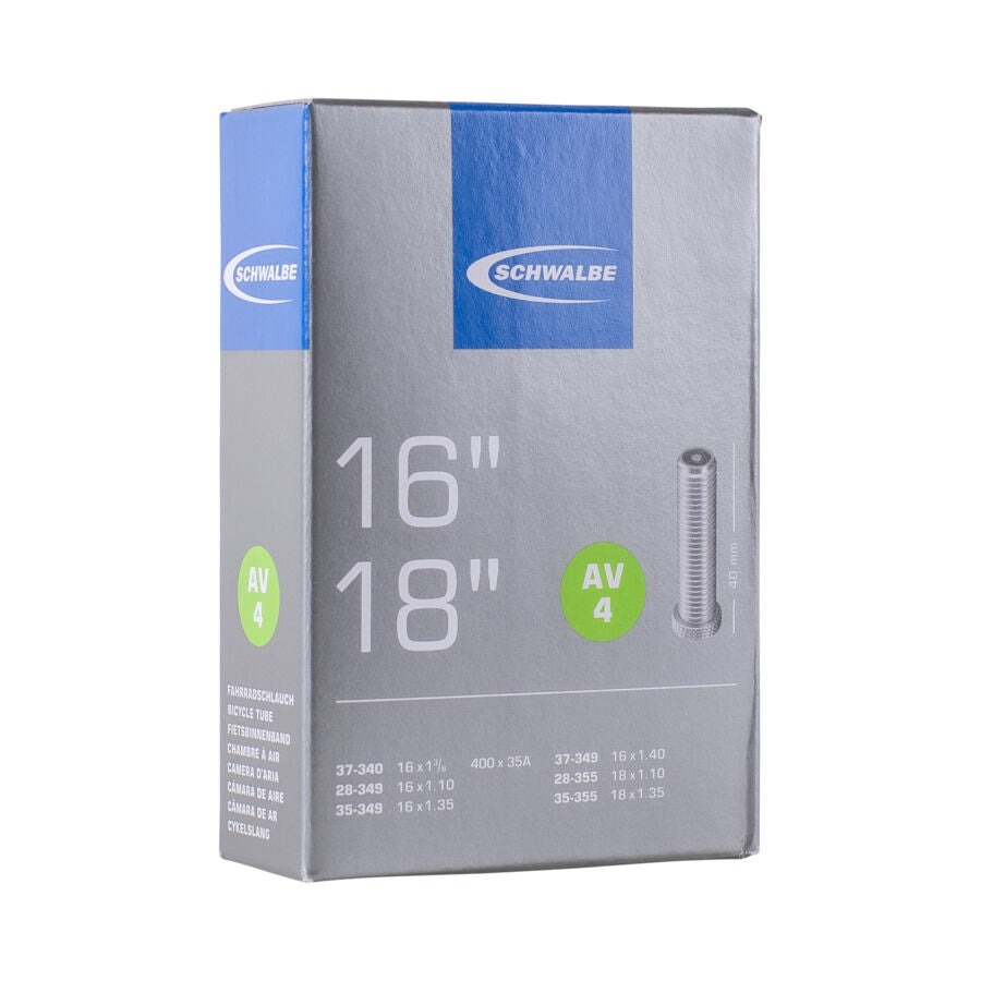 Schwalbe 16/18x1 1/8-1 3/8 AV4 inner tube