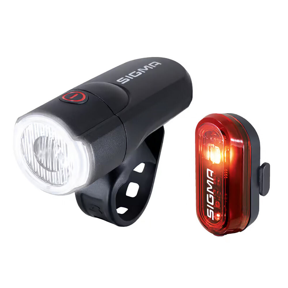 Sigma Aura 30 Curve front + rear light kit