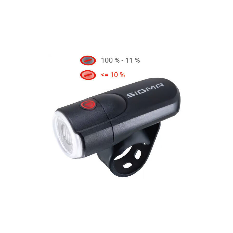 Sigma Aura 30 Curve front + rear light kit
