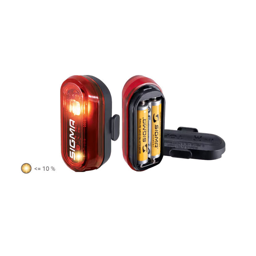 Sigma Aura 30 Curve front + rear light kit