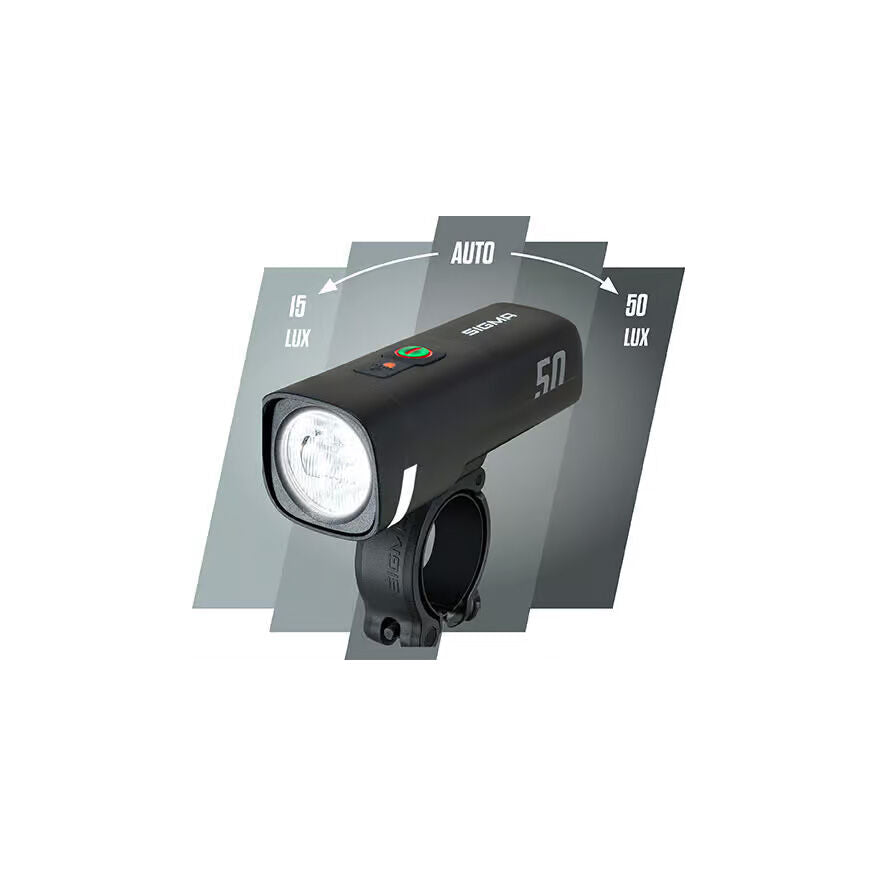 Sigma Aura 50 front light
