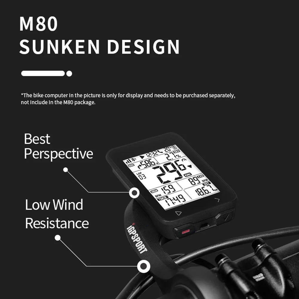 iGPSPORT M80 GPS handlebar mount
