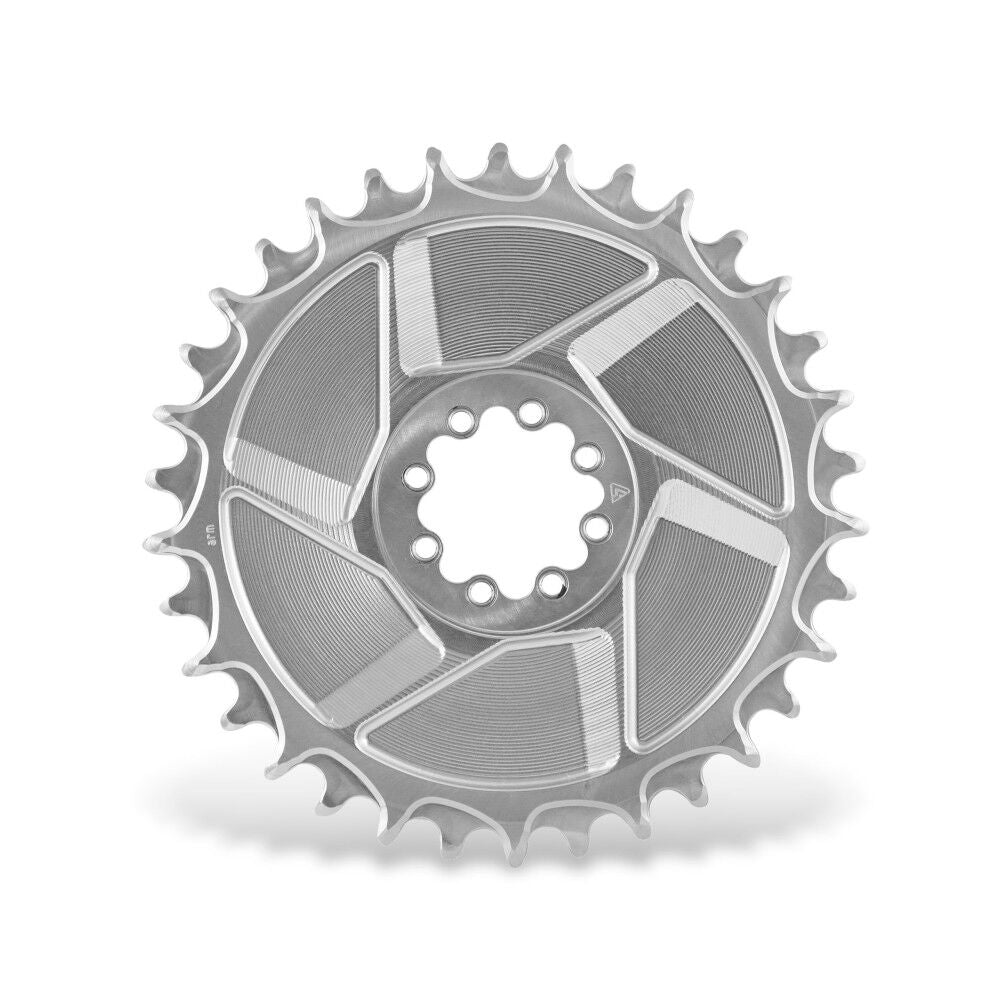 Alugear MTB Aero Boost chainring for Sram 8-Bolt Direct Mount Axle Type