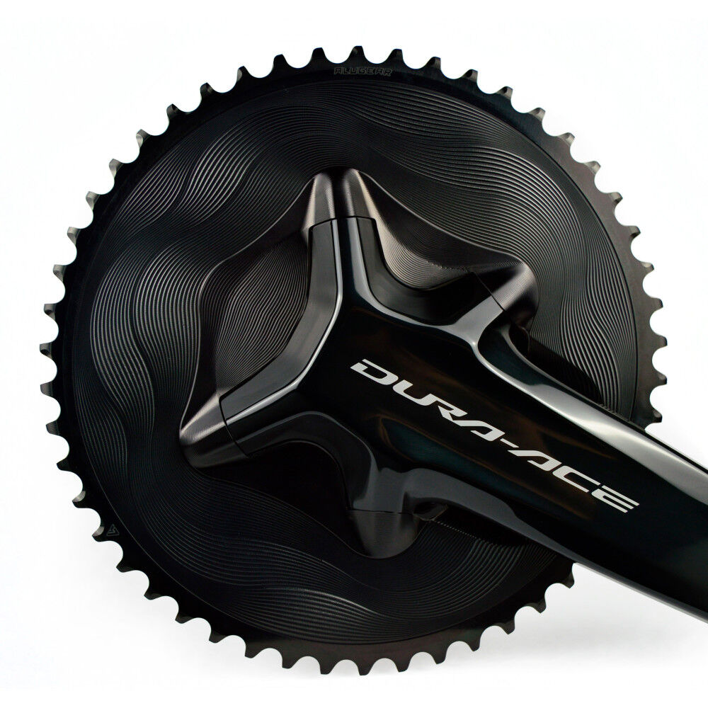 Alugear Aero R9200 12SP cover chainring