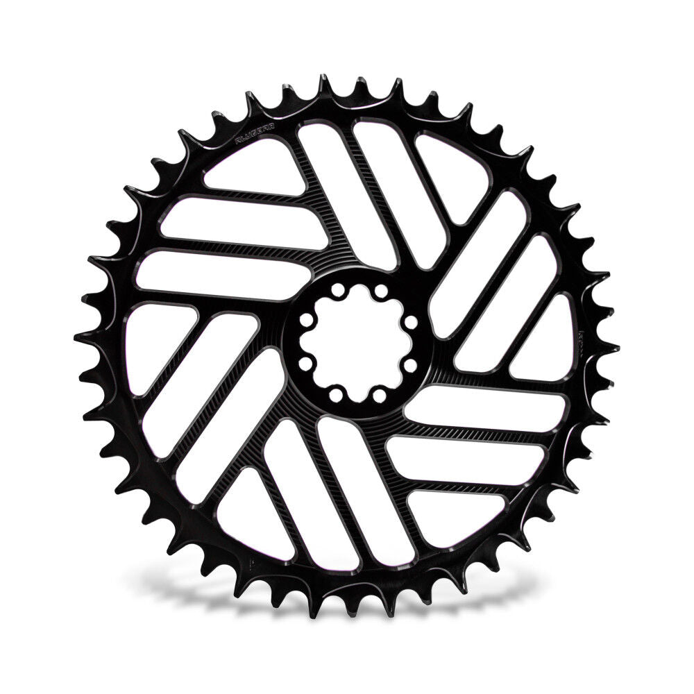Alugear Gravel Beach Ball chainring for Sram 8-Bolt Direct Mount Axle Type