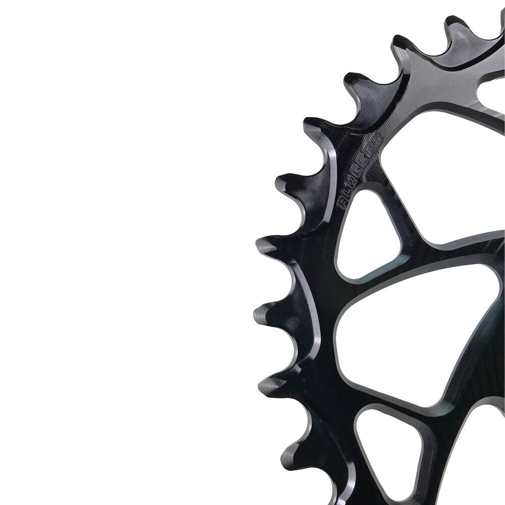Alugear Gravel Beach Ball chainring for Sram 8-Bolt Direct Mount Axle Type