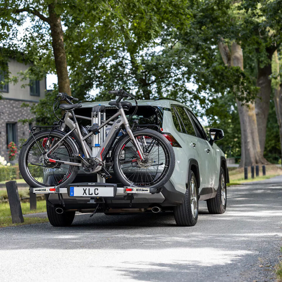 XLC Almanda Work-E VC-C07 towbar-mounted car bike rack