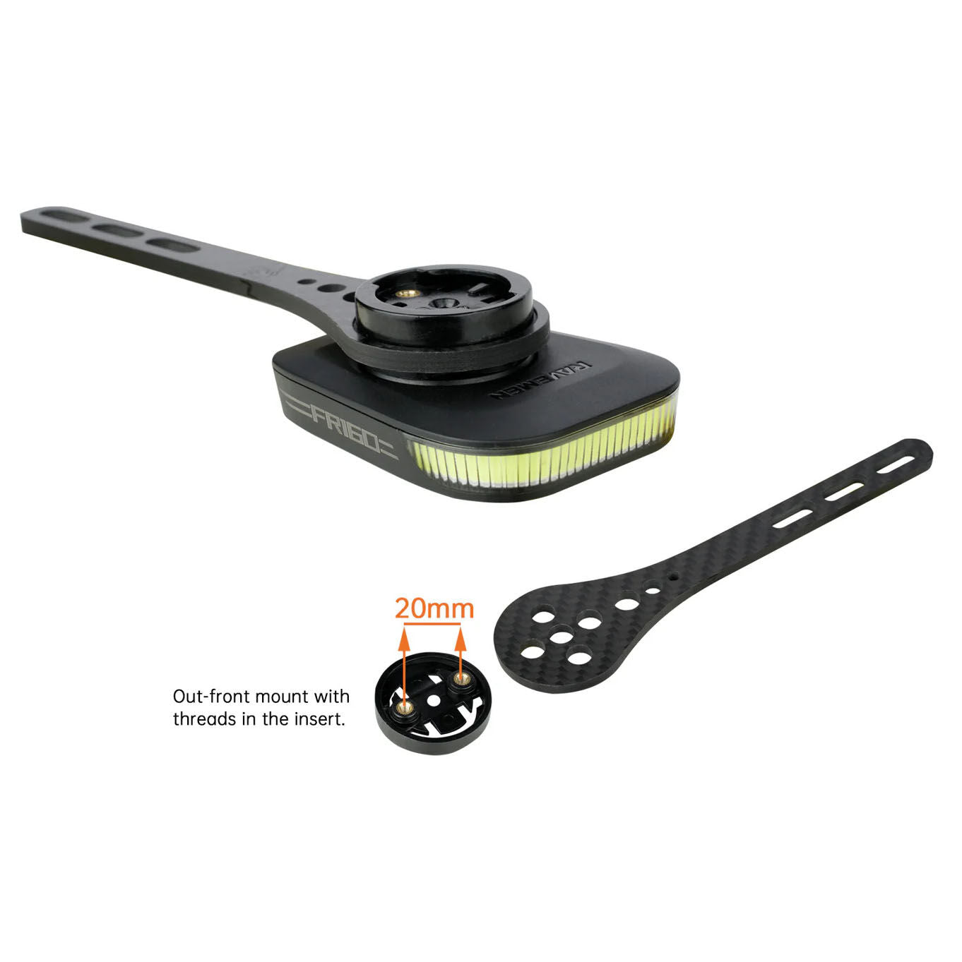 Ravemen FR Series Front Light Adapter for Garmin