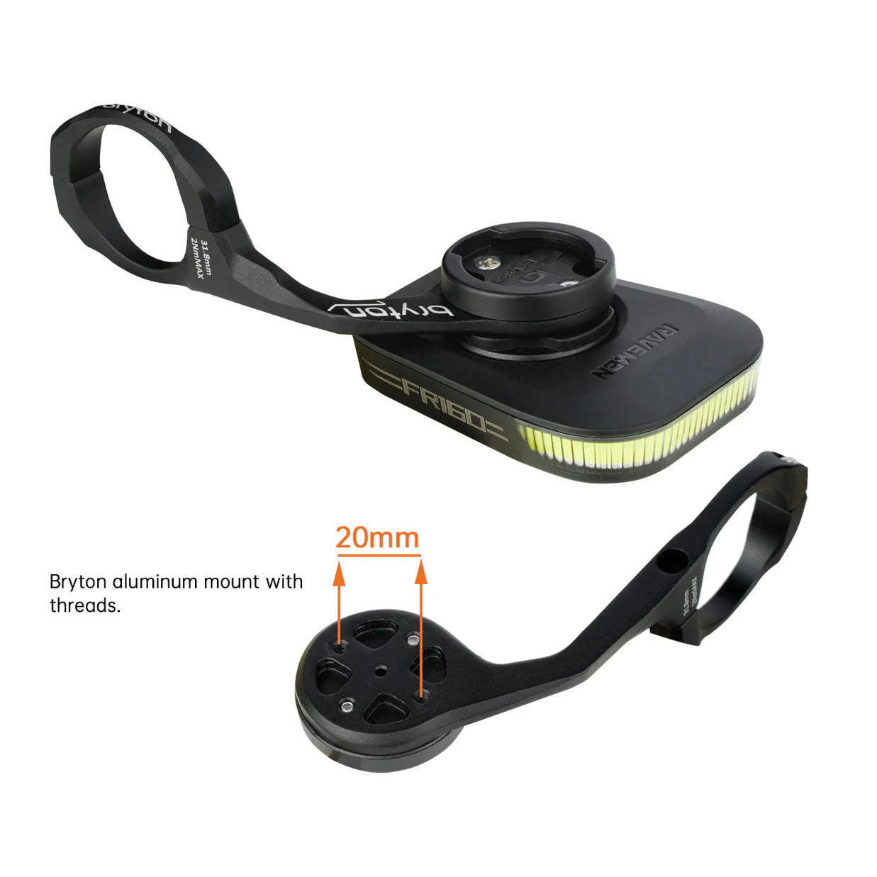 Ravemen FR Series Front Light Adapter for Garmin