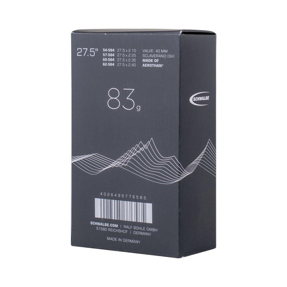 Schwalbe Aerothan TPU SV21E 27.5" inner tube