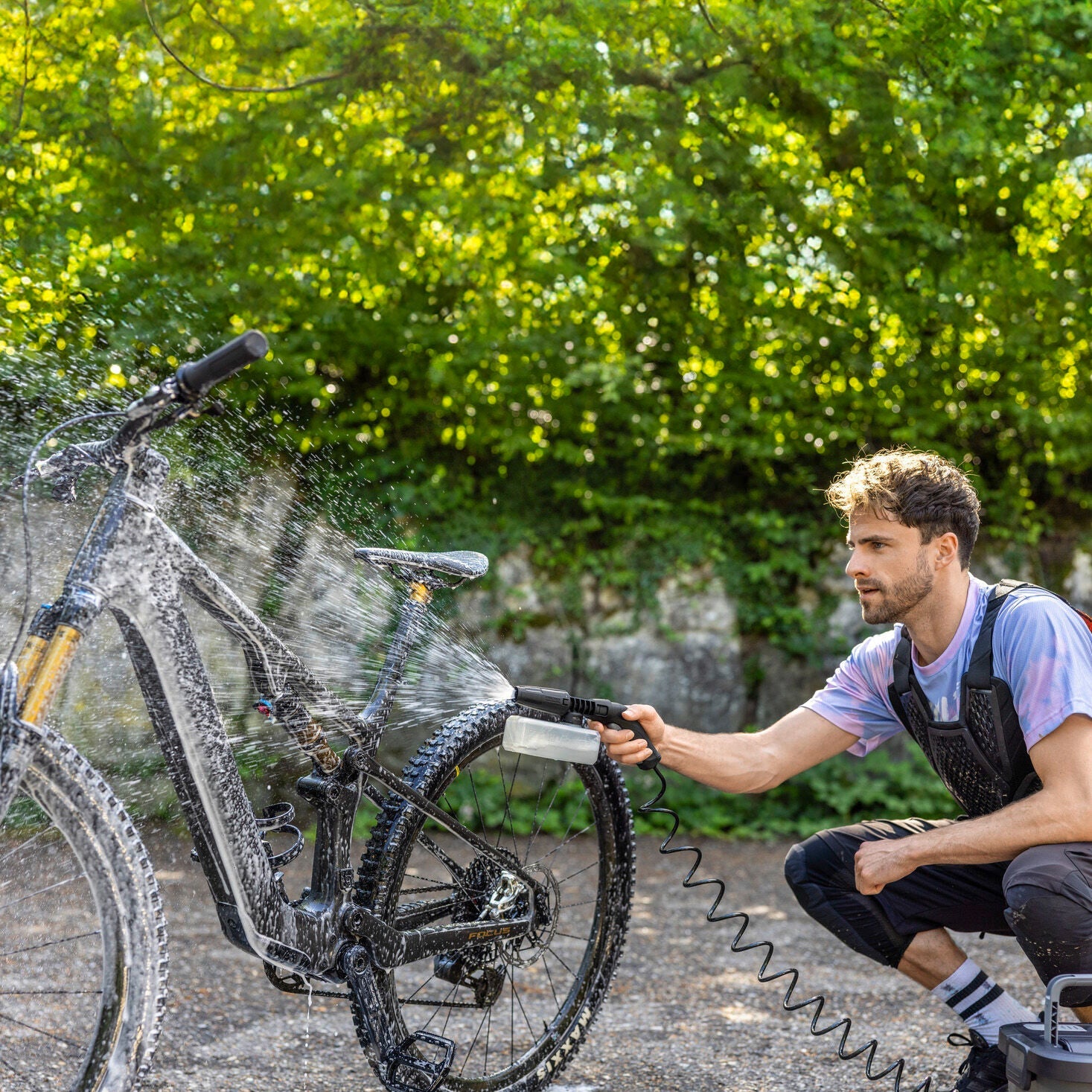 Karcher bike accessory set