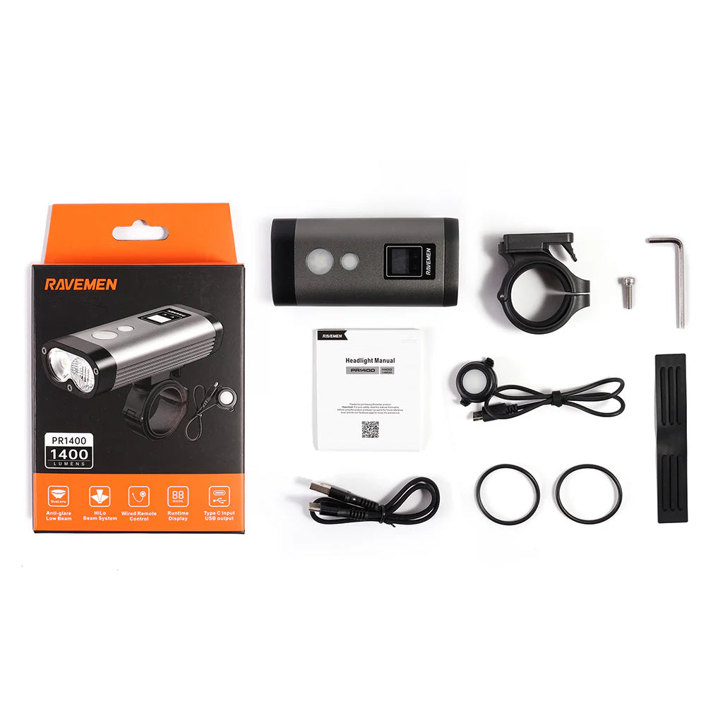 Ravemen PR1400 front light 2026