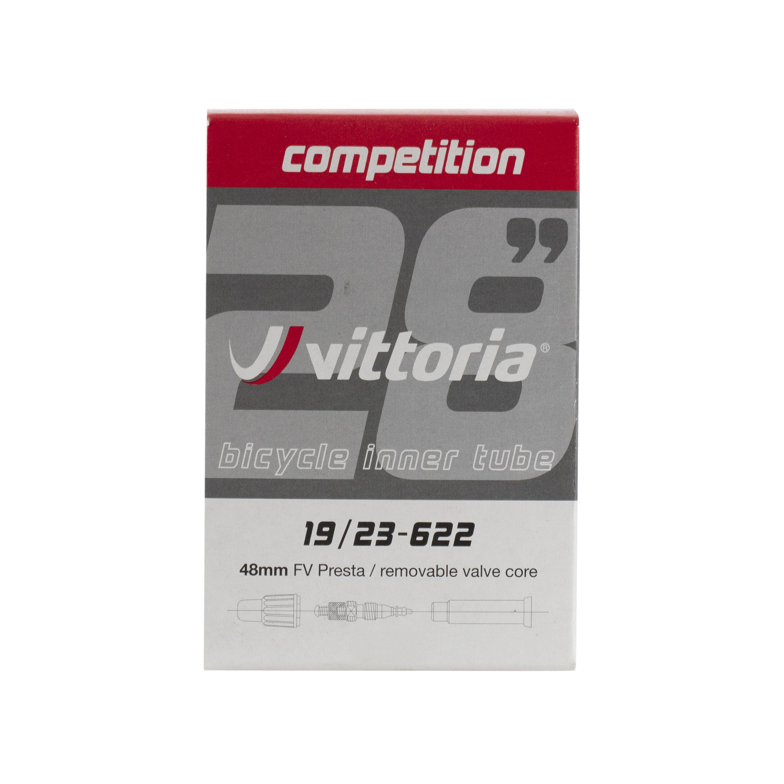 Vittoria competition Butyl 28" valvola Presta 48 mm inner tube