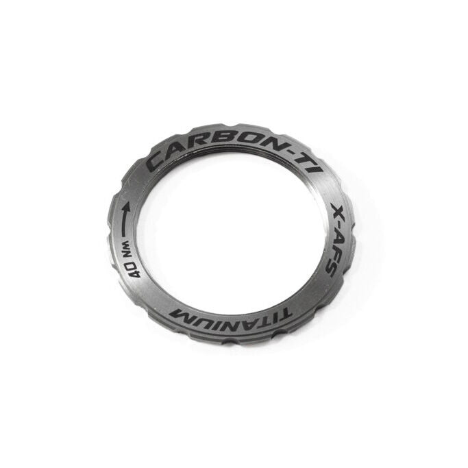 Carbon Ti X-Rotor Center Lock AFS locking ring