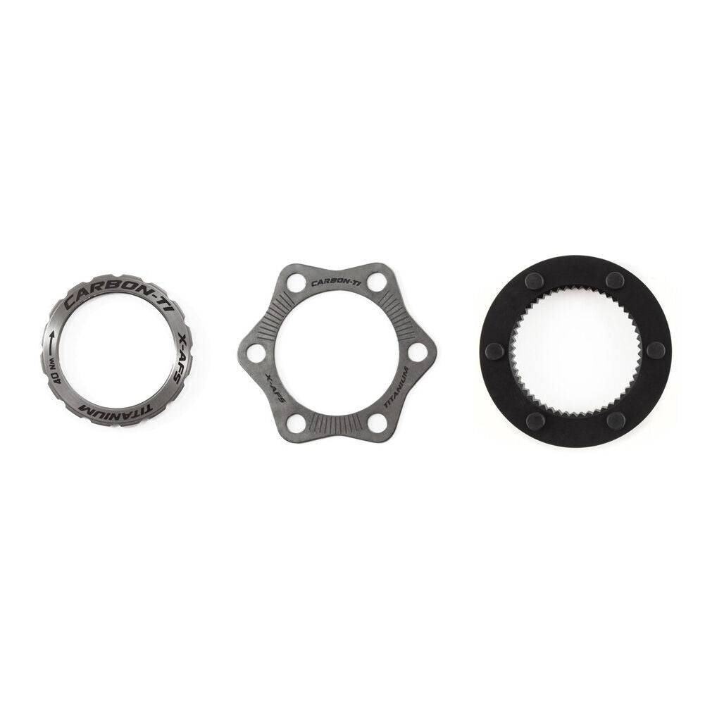 Carbon Ti X-Rotor X-AFS disc adapter kit