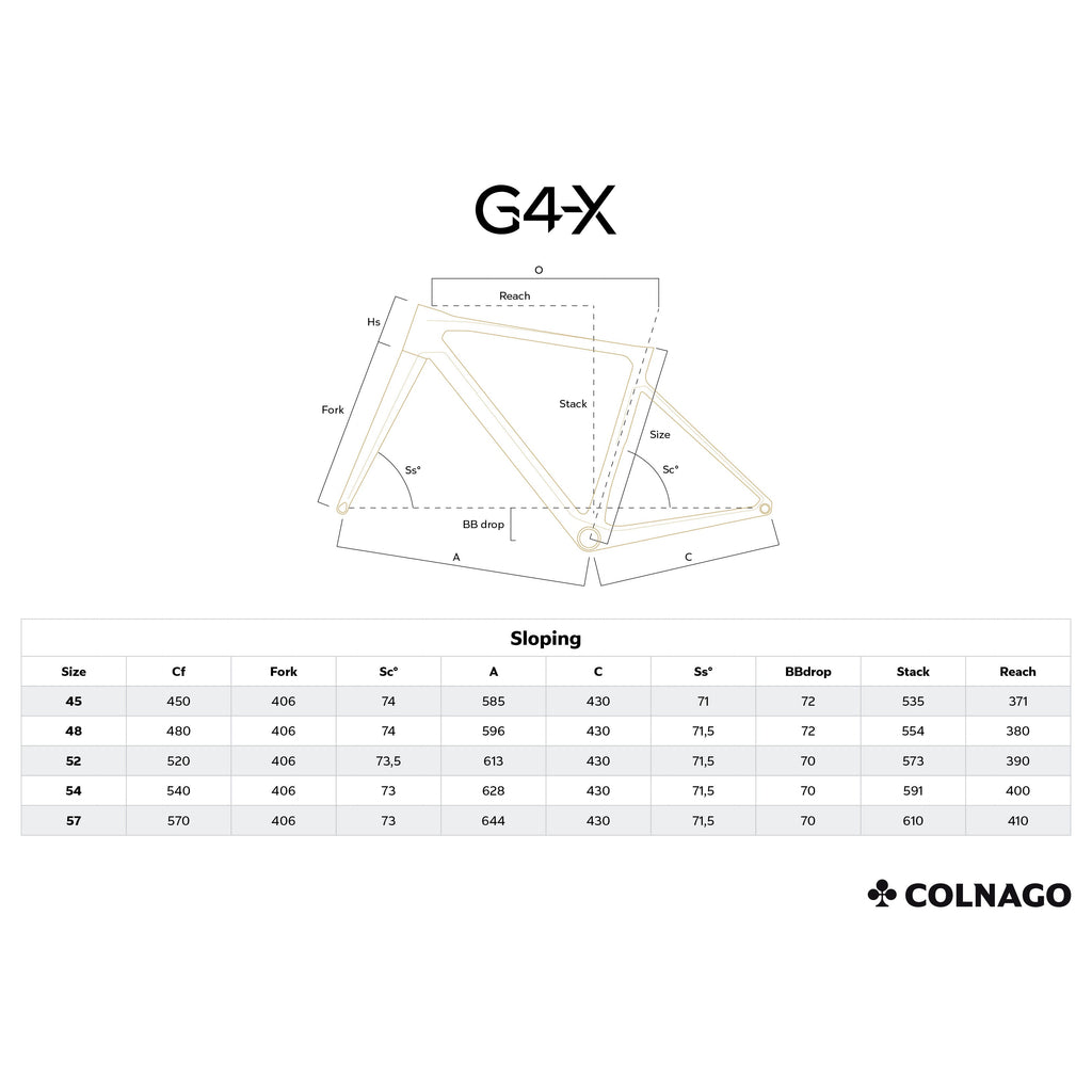 Colnago G4-x Shimano Grx 827 Di2 + Vision Sc45