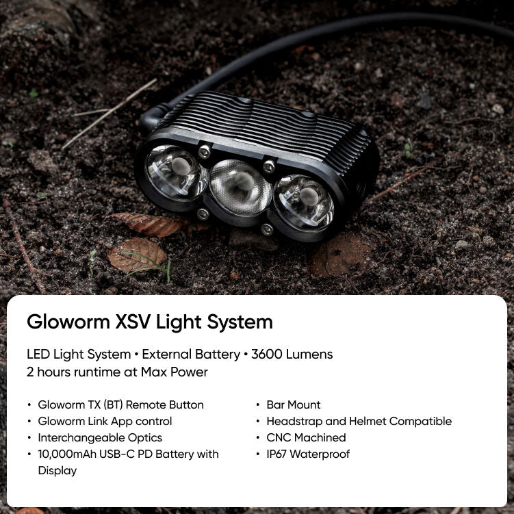 Gloworm XSV Lightset G2.1 front light