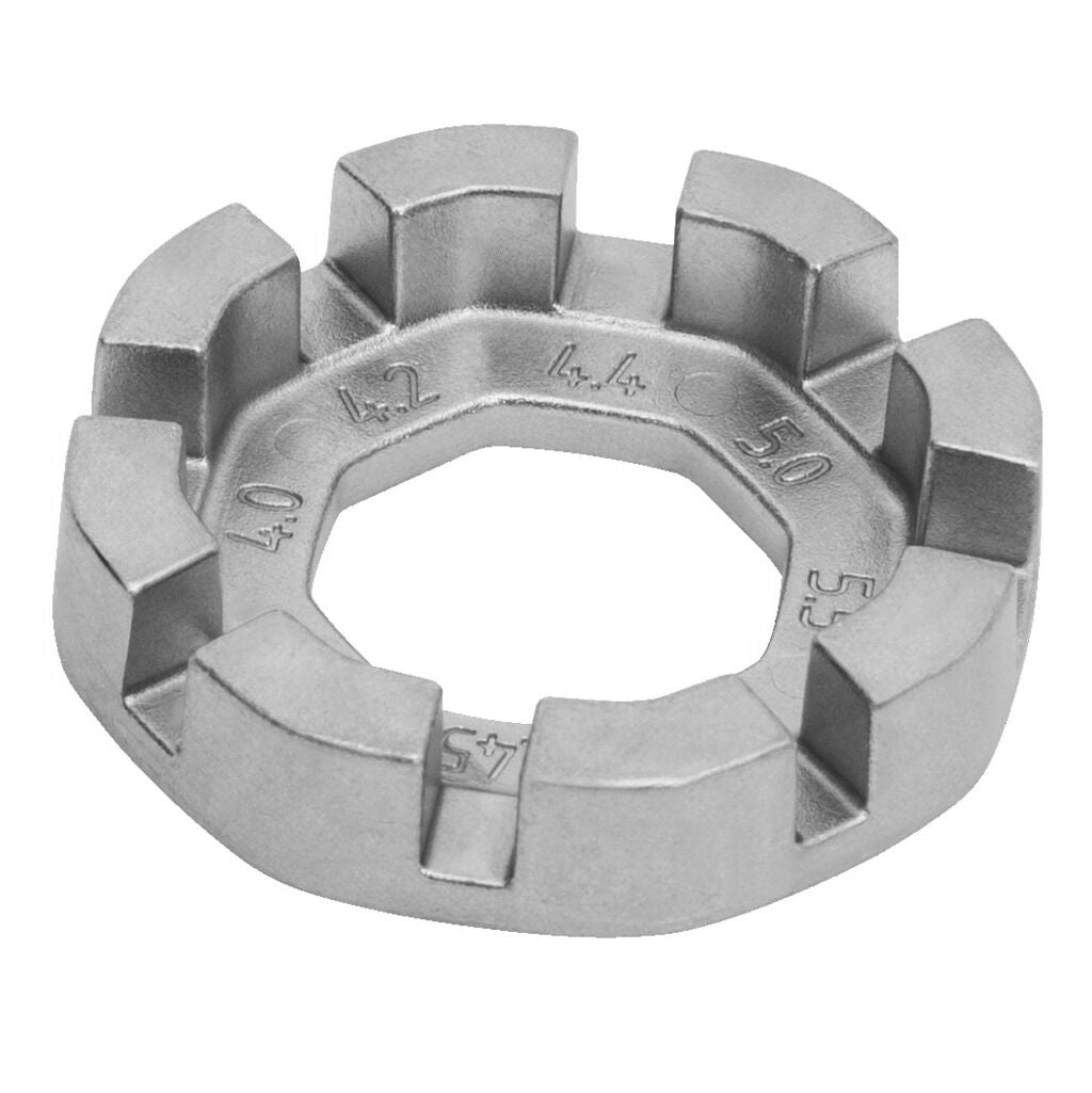 Unior universal spoke wrench from 3.3 to 5.5