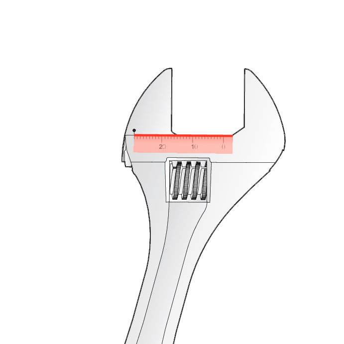 Unior adjustable spanner 250/1 200 mm